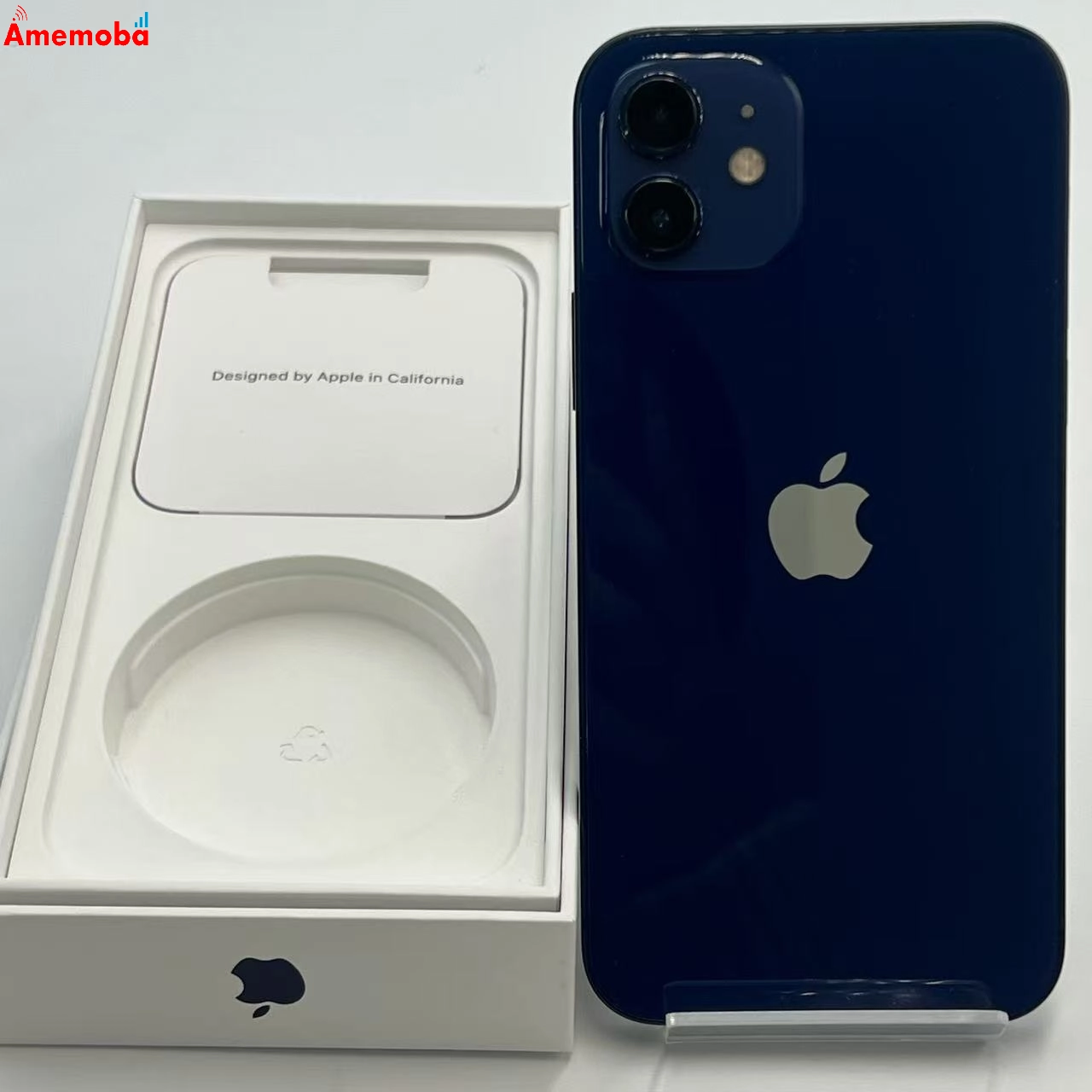 iPhone12 256GB ブルー MGJ33J/A SoftBank版SIMフリー 美品