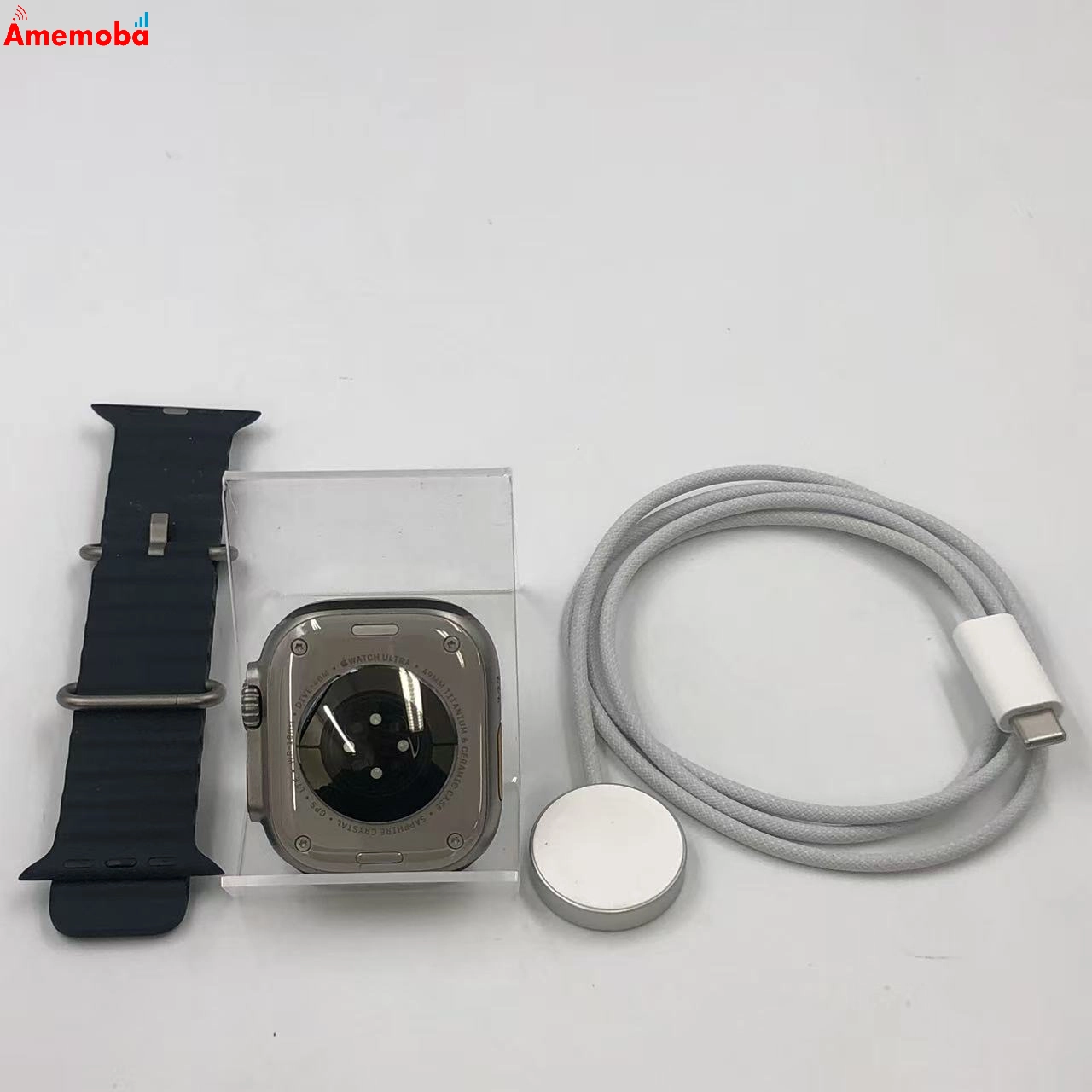 Apple Watch Ultra 49mm GPS+Cellularモデル 32GB チタニウム MQFK3J/A  極美品