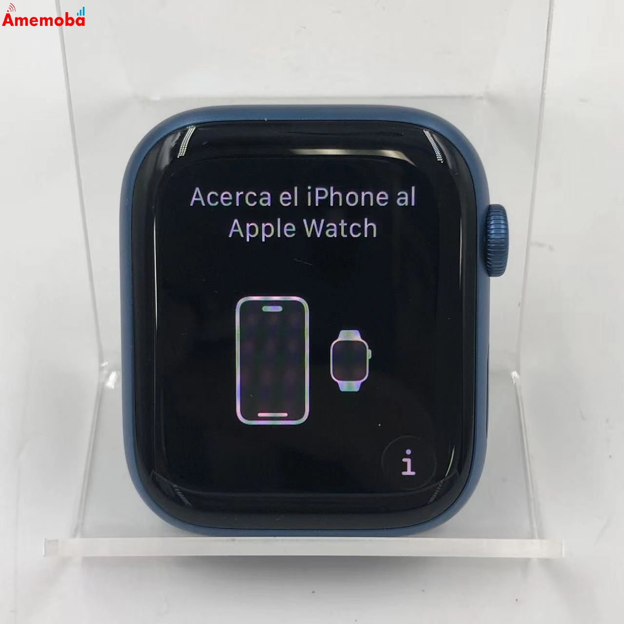 Apple Watch Series7 45mm GPSモデル - ブルー MKNR3J/A 美品