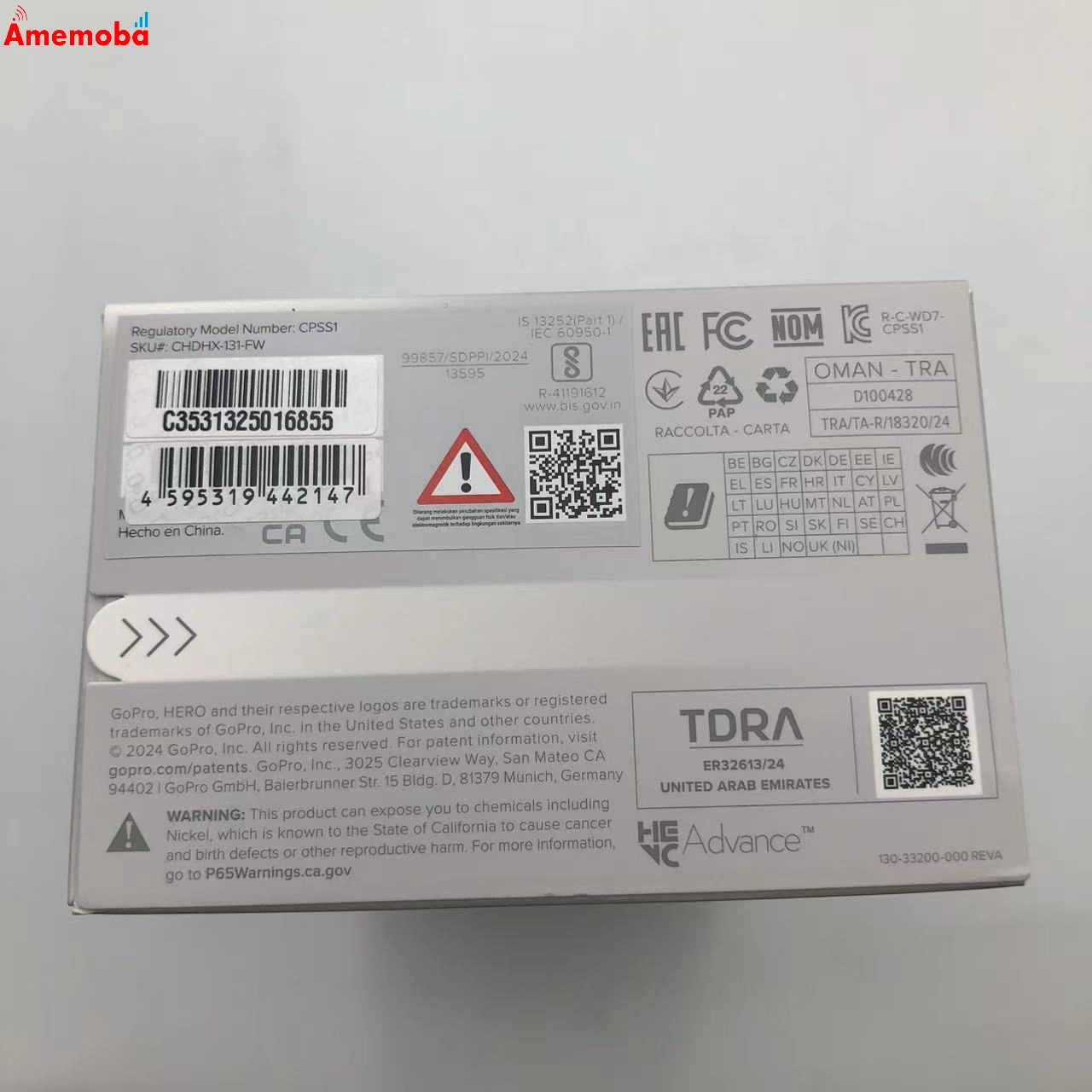 HERO13 BLACK CHDHX-131-FW 未開封 Black