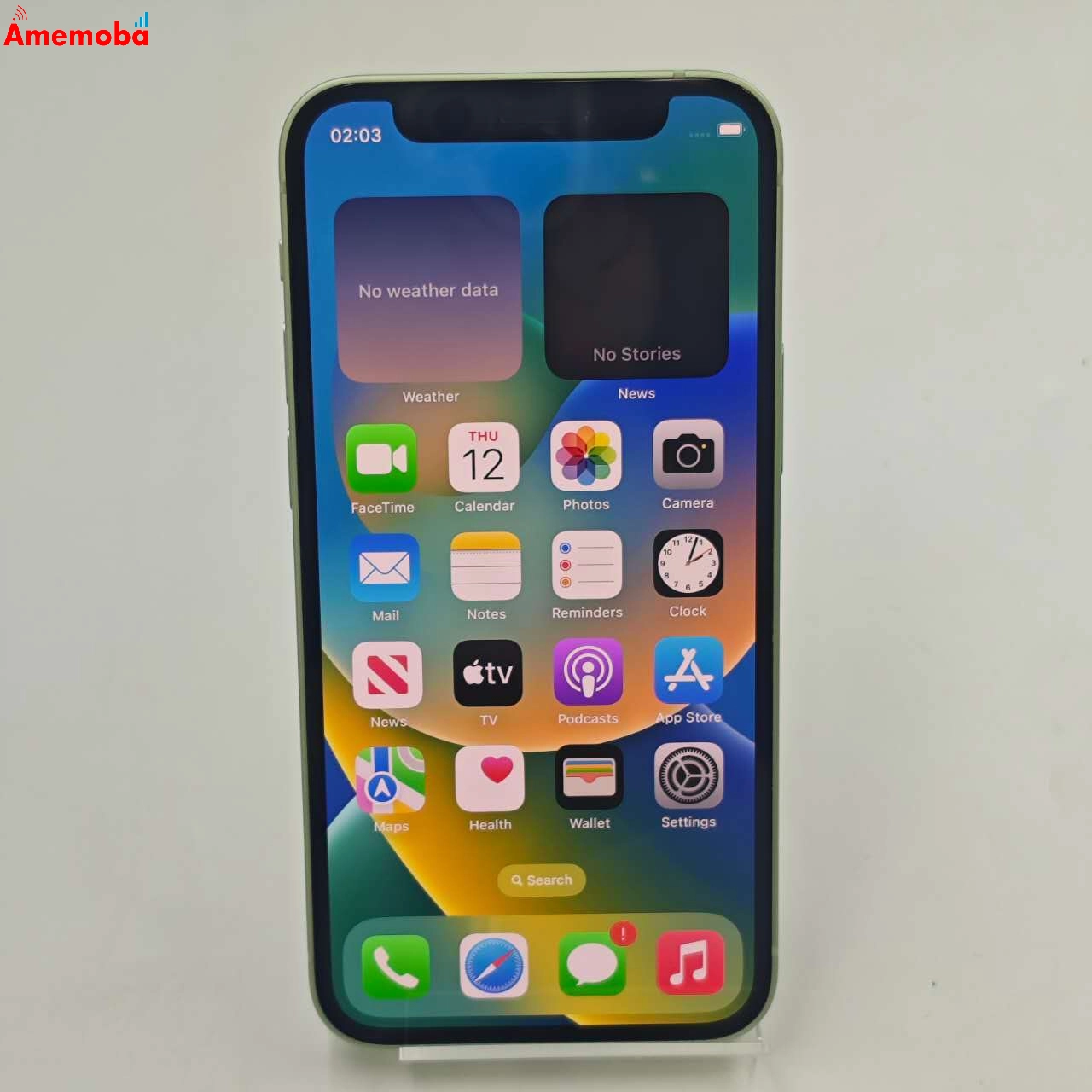 iPhone12 mini au Apple 64GB グリーン MGAV3J/A AU版SIMフリー  美品