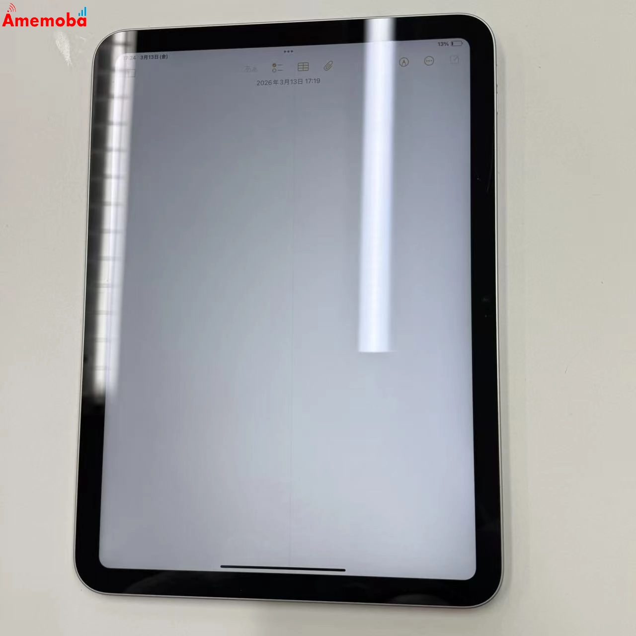 iPad 第10世代 Wi-Fiモデル 256GB シルバー 4PQ83J/A ジャンク品