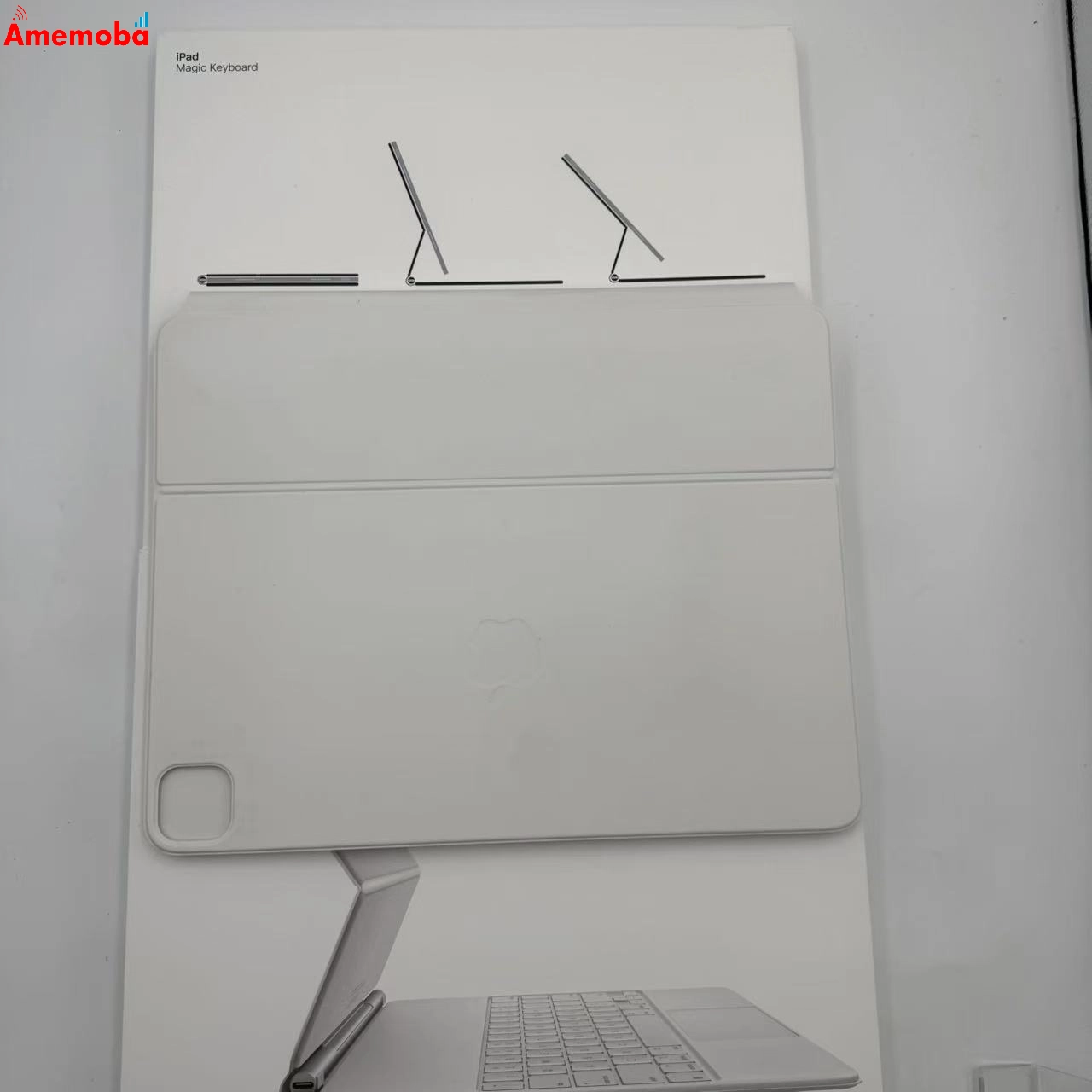 iPad Pro 12.9インチ (第3/4/5世代)用 Magic Keyboard -JIS ホワイト MJQL3J/A
