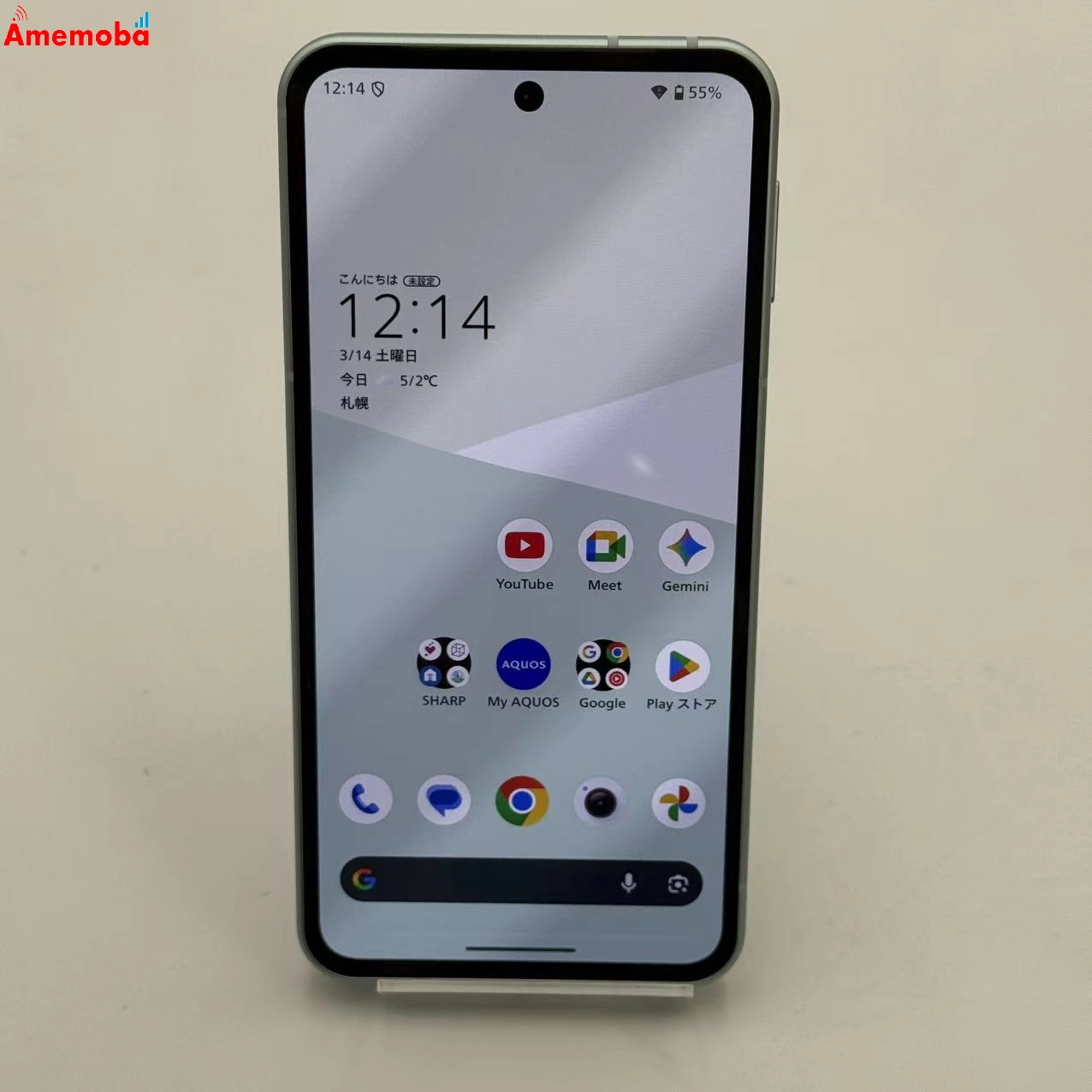 AQUOS sense10 128GB ペールミント SH-M33 AU版SIMフリー 極美品 au