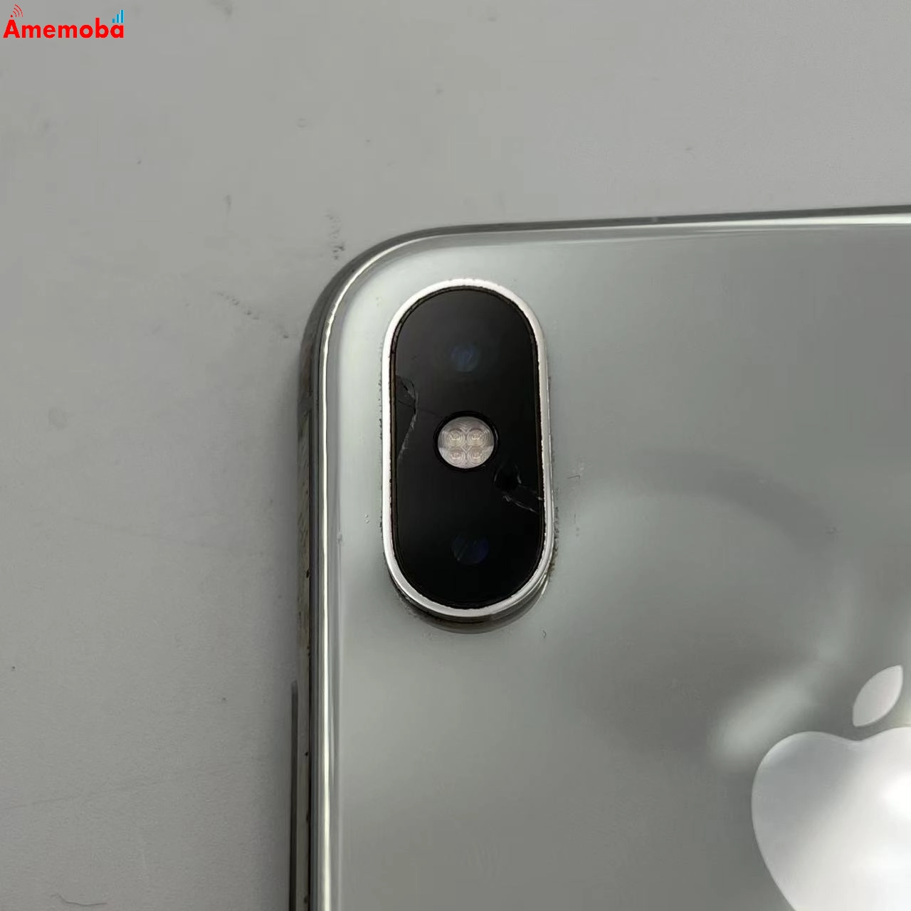 iPhoneXS 256GB シルバー MTE12J/A docomo版SIMフリー ジャンク品