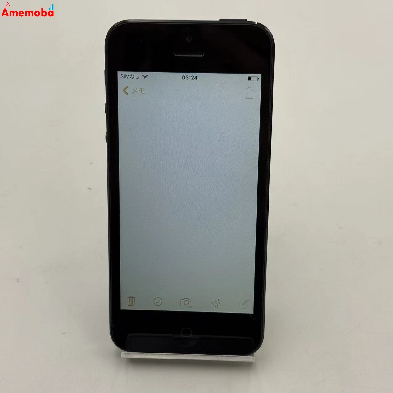 iPhone5 64GB ブラック ME043J/A au版 訳あり品