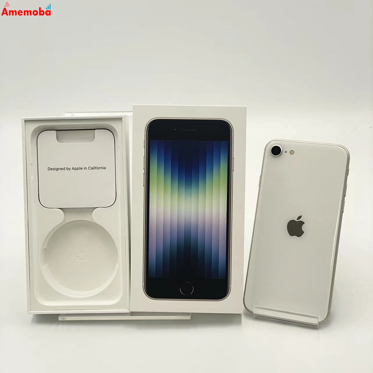 iPhoneSE 第3世代 128GB スターライト MMYG3J/A Apple版SIMフリー 美品