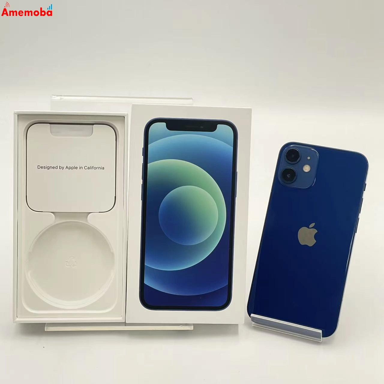 iPhone12 mini 128GB ブルー MGDP3J/A AU版SIMフリー 訳あり品 au