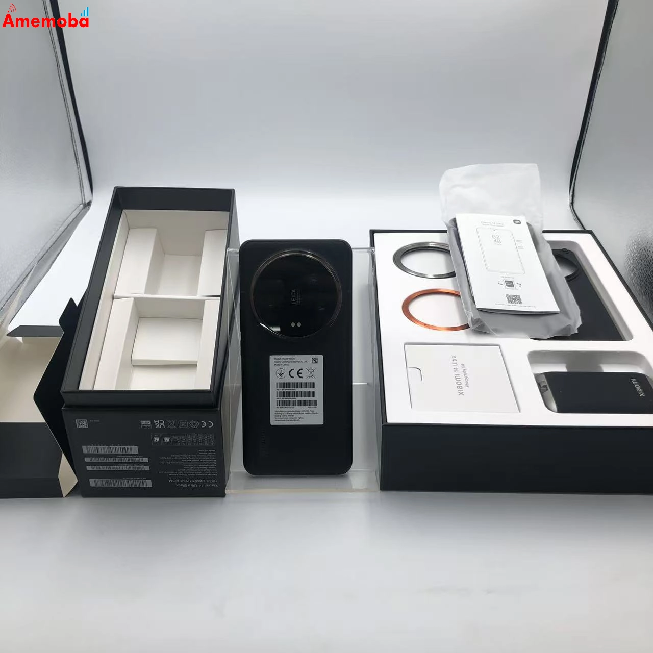 Xiaomi 14 Ultra　フォトグラフィーキット付き 16GB/512GB ブラック 24030PN60G SIMフリー 極美品
