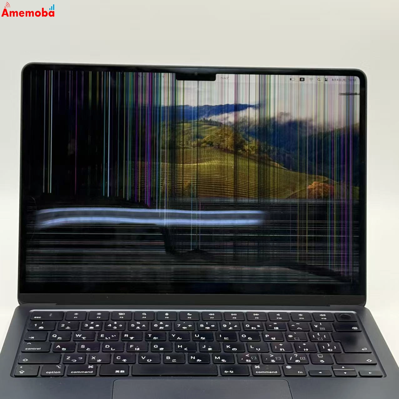 MacBook Air 13インチ Mid2022 Apple M2 8GB/256GB ミッドナイト MLY33J/A ジャンク品