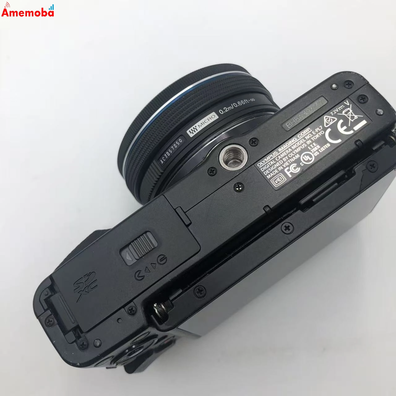 PEN Lite E-PL7 ボディ・M.ZUIKO DIGITAL ED 14-42mm F3.5-5.6 EZ シルバー ジャンク品