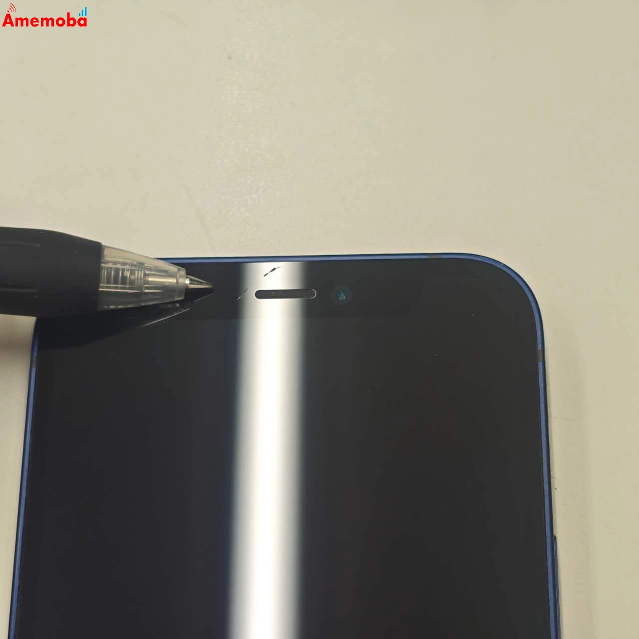 iPhone12 mini 128GB ブルー MGDP3J/A SoftBank版SIMフリー ジャンク品