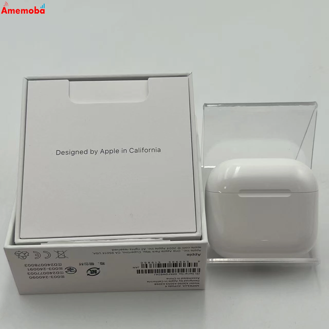 AirPods 第4世代 - ホワイト MXP63J/A 美品
