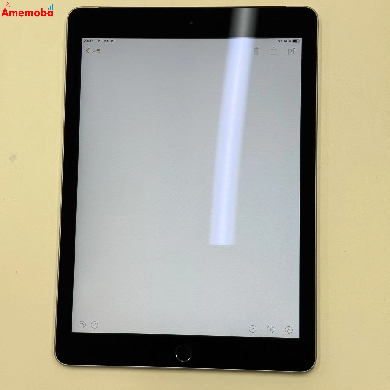 iPad Air 第2世代 16GB スペースグレイ MGGX2J/A au版