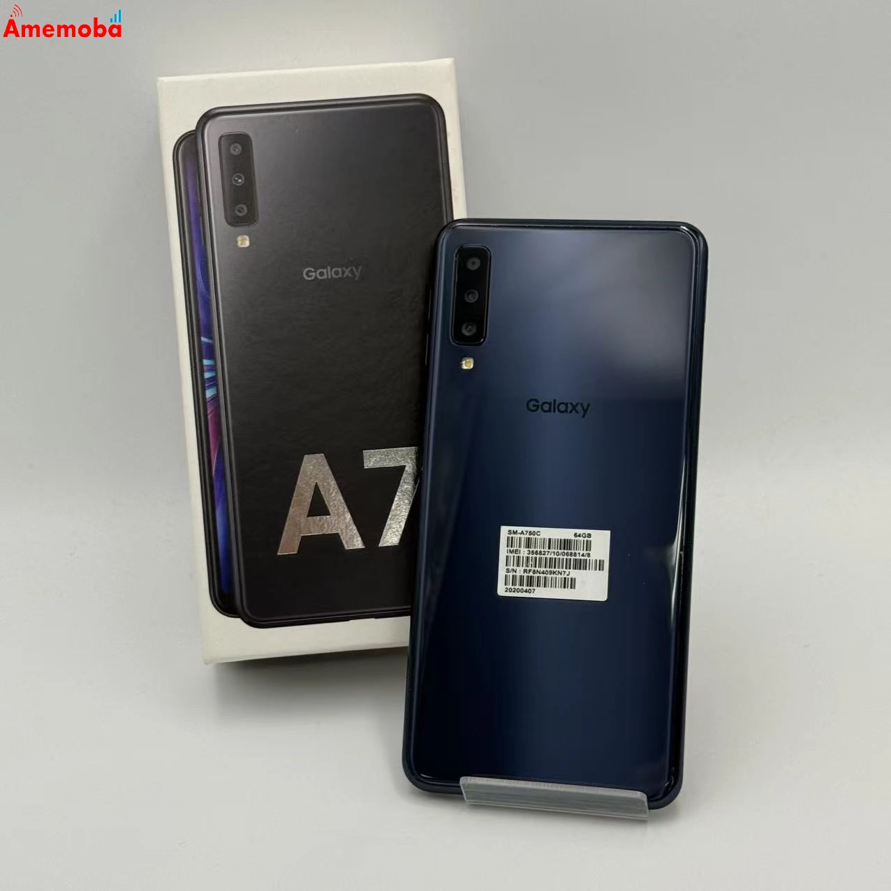 Galaxy A7 64GB ブラック SM-A750C 楽天モバイル版SIMフリー