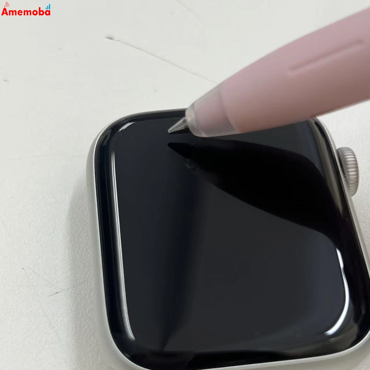 Apple Watch Series 5 NIKE+44mm GPSモデル 32GB シルバー MX3V2J/A ジャンク品