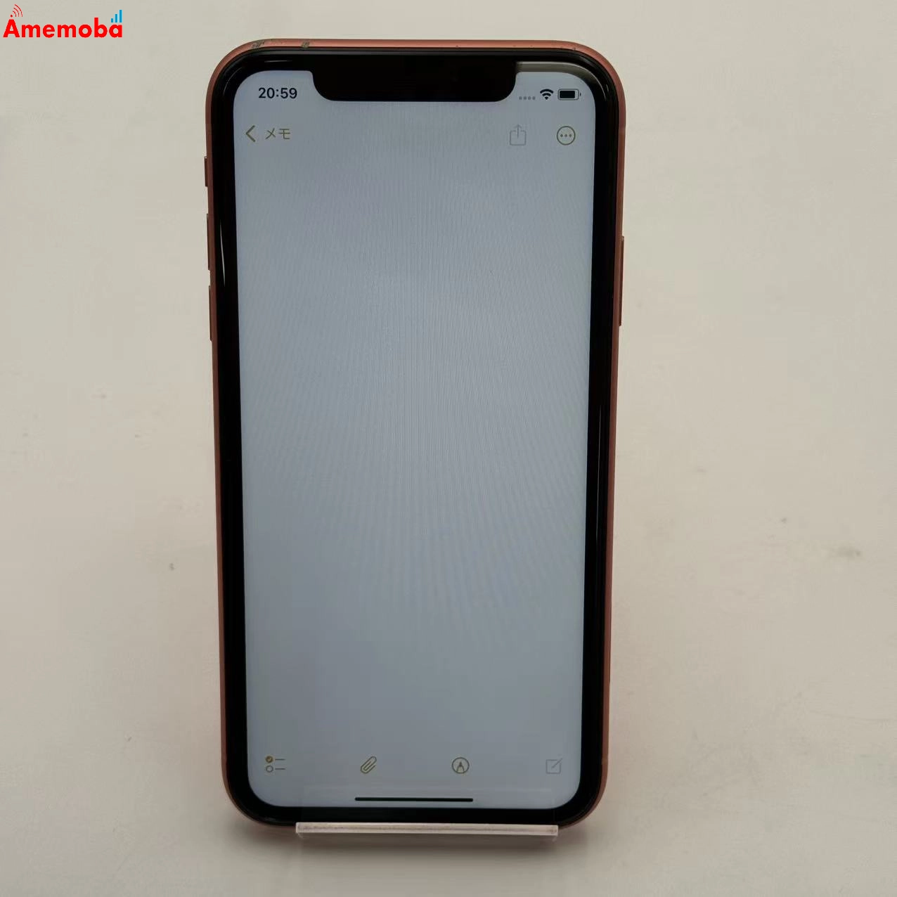 iPhoneXR 64GB コーラル MT0A2J/A SoftBank版SIMフリー 訳あり品