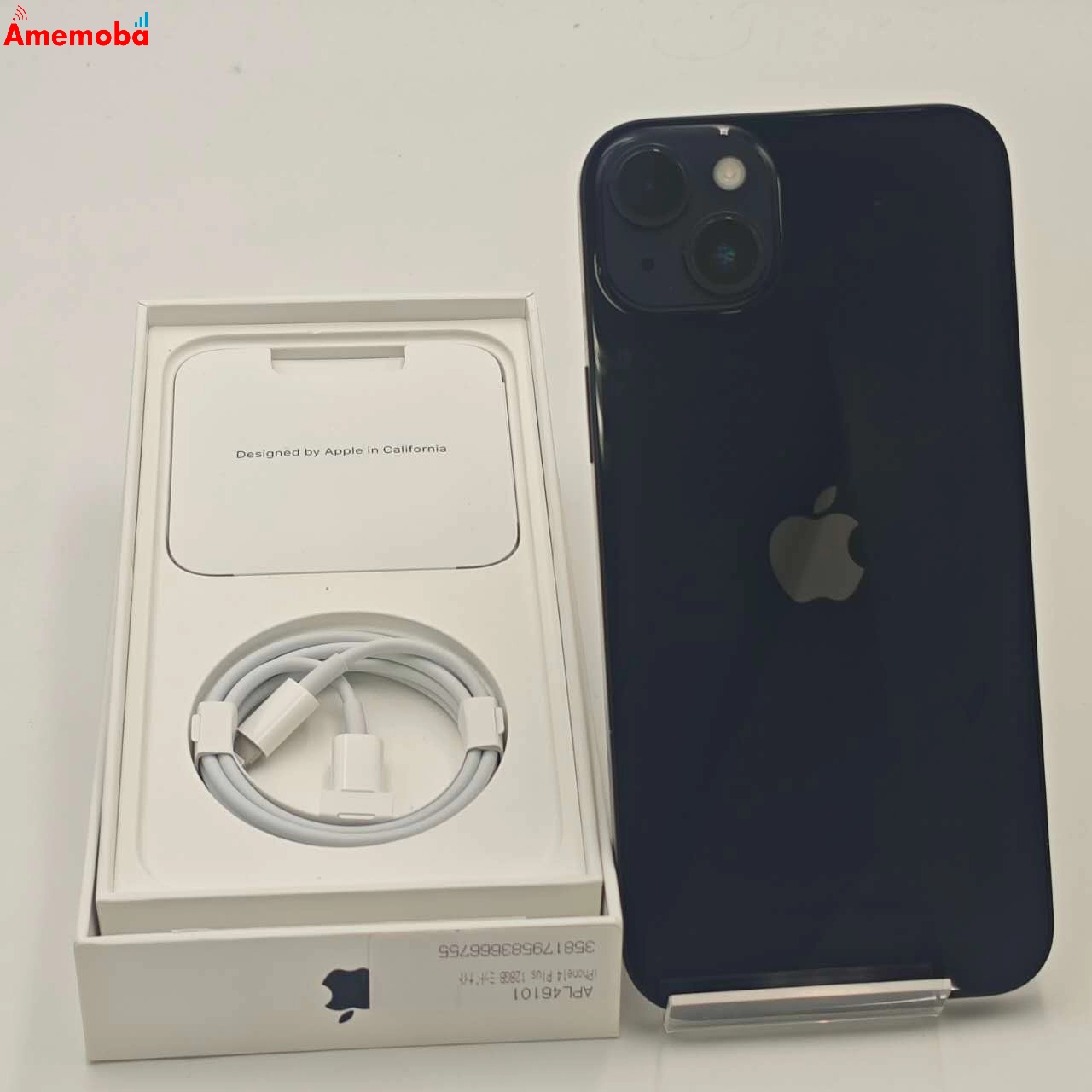 iPhone14 Plus 128GB ミッドナイト MQ4A3J/A docomo版SIMフリー