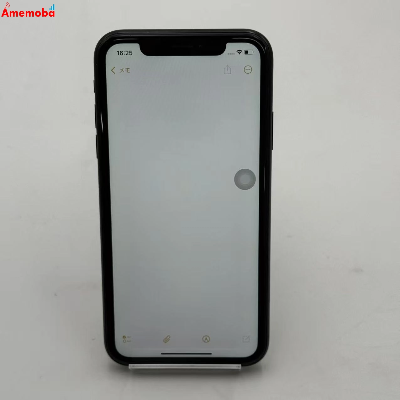 iPhoneXR 64GB ブラック MT002J/A docomo版SIMフリー 訳あり品