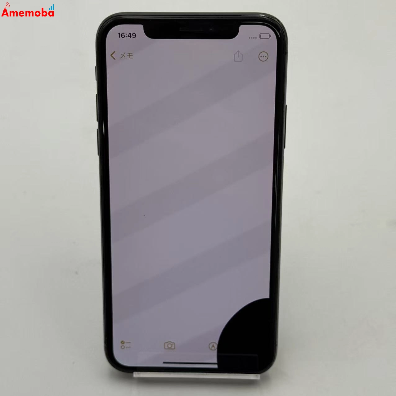 iPhoneX 256GB スペースグレイ NQC12J/A docomo版SIMフリー ジャンク品