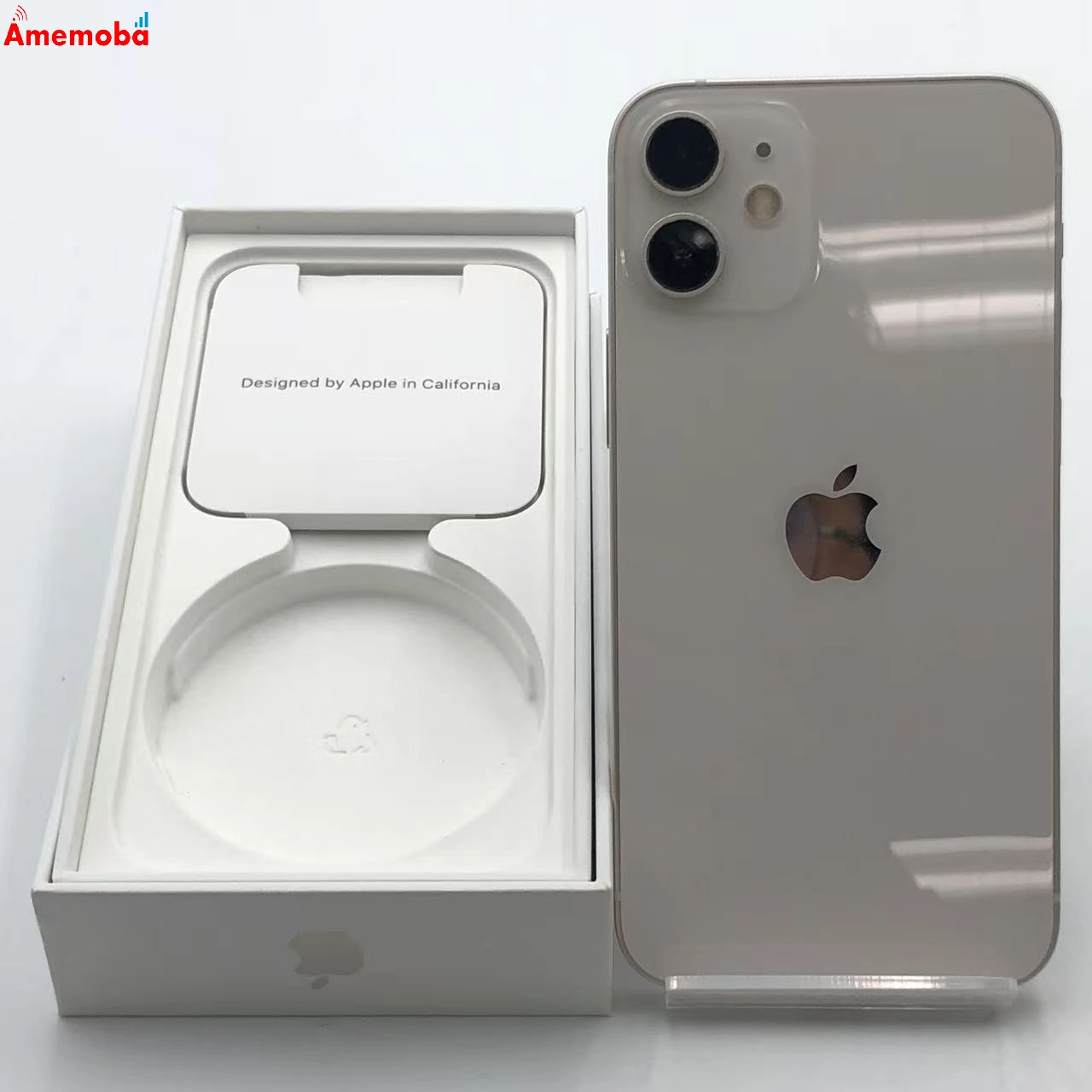 iPhone12 mini 128GB ホワイト MGDM3J/A AU版SIMフリー 訳あり品 au