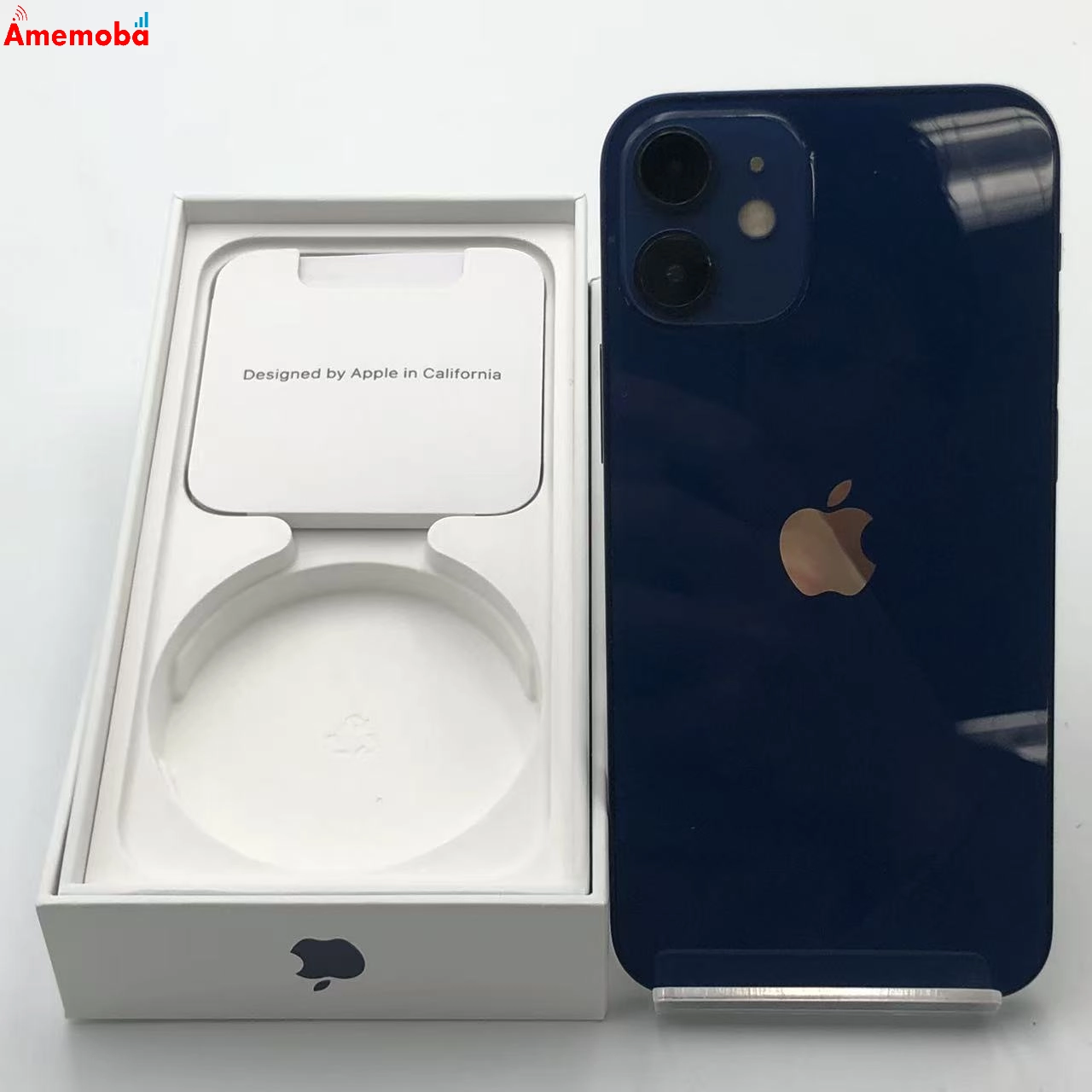 iPhone12 mini 64GB ブルー MGAP3J/A AU版SIMフリー 訳あり品 au