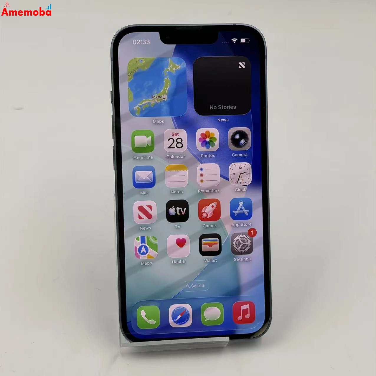 iPhone14 128GB ブルー MPVJ3J/A docomo版SIMフリー 美品