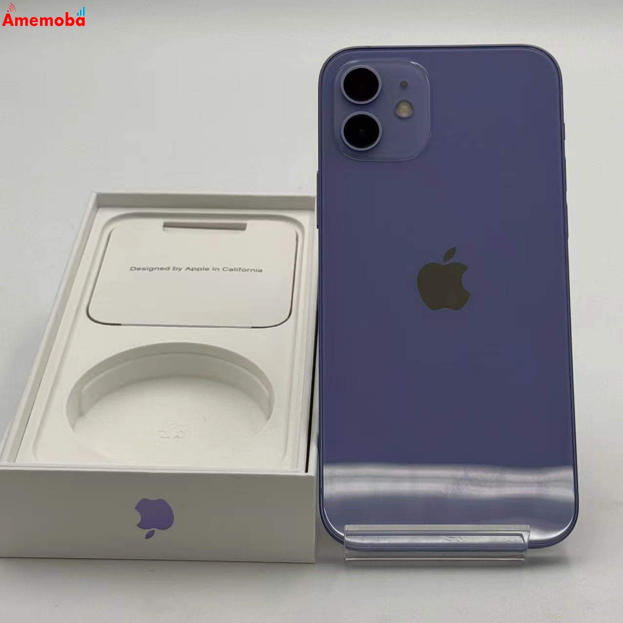 iPhone12 64GB パープル MJNH3J/A SoftBank版SIMフリー 極美品