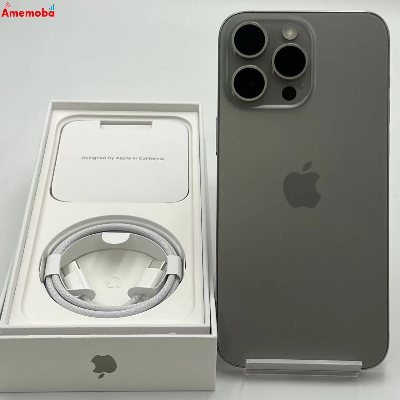 iPhone15 Pro Max 512GB ナチュラルチタニウム MU6W3J/A SIMフリー 新品同様