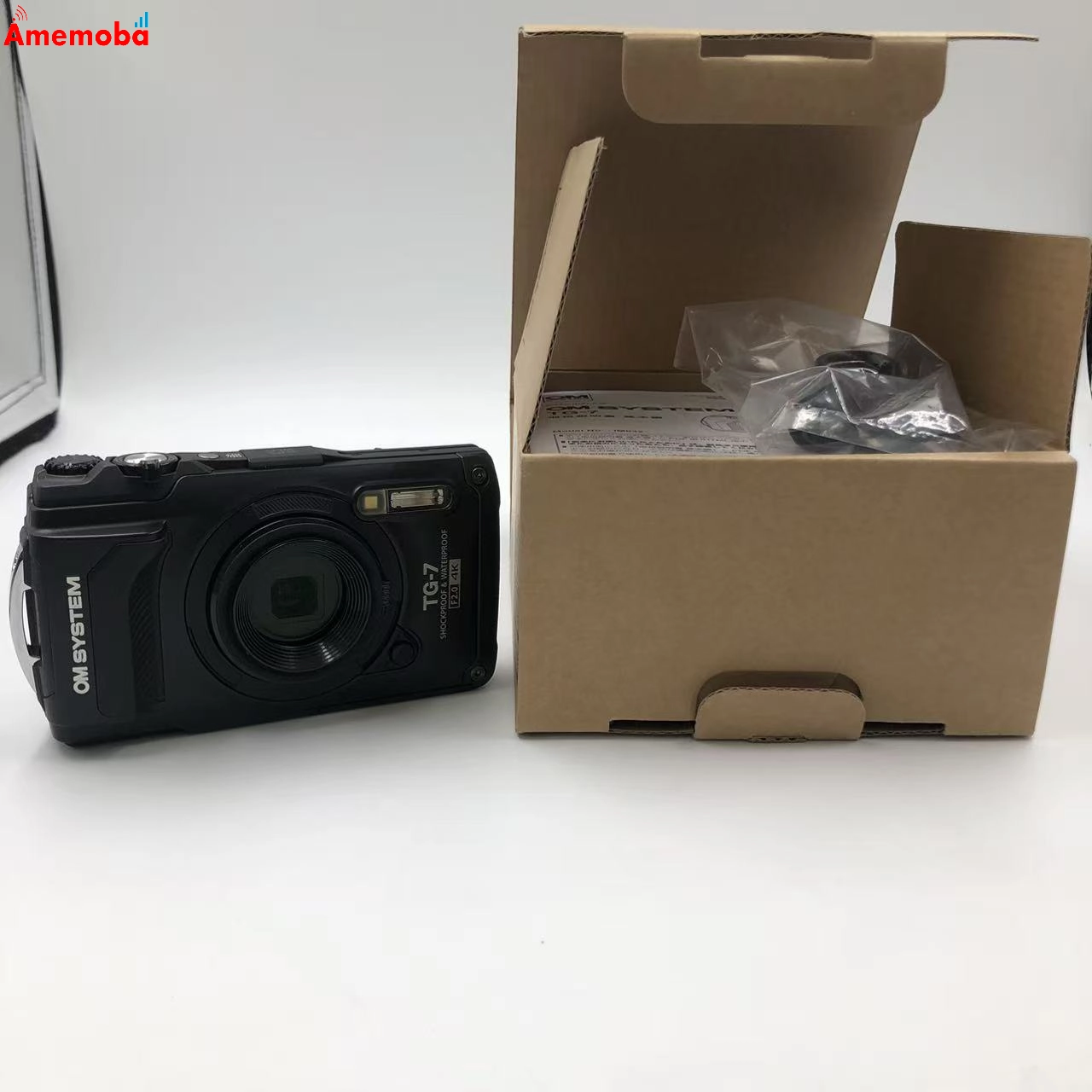 OM SYSTEM Tough TG-7 ブラック IM032 極美品