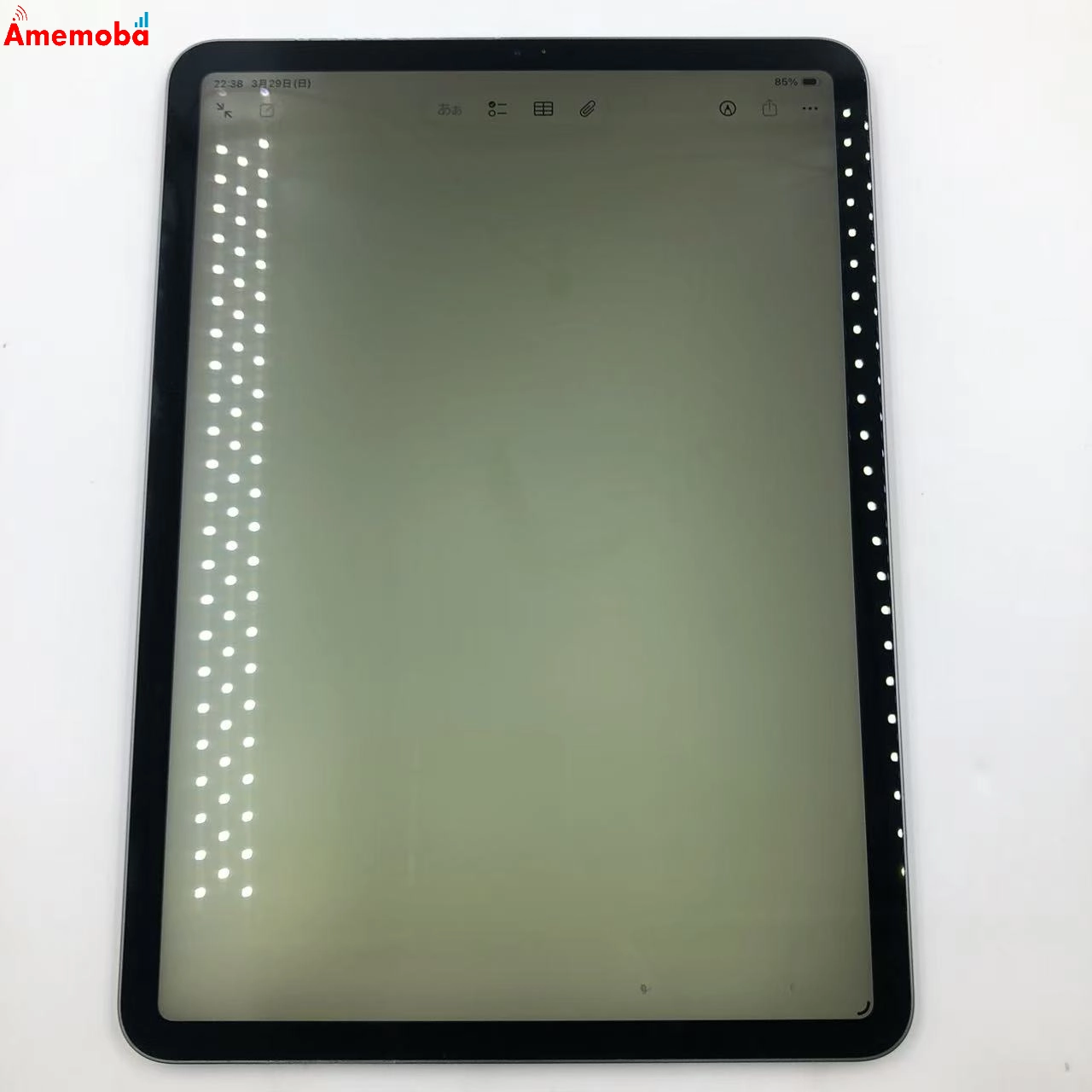 iPad Pro 11インチ 第2世代 Wi-Fiモデル 128GB スペースグレイ MY232J/A ジャンク品