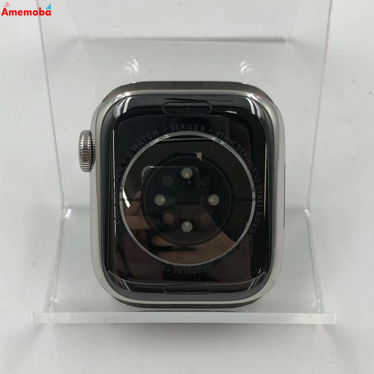 Apple Watch Series8 41mm GPS+Cellularモデル 32GB シルバー MNLU3J/A  美品