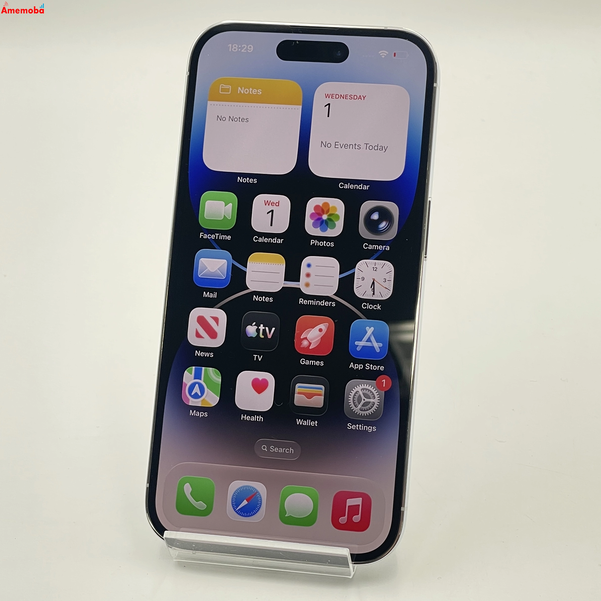 iPhone14 Pro 128GB シルバー MQ013J/A SoftBank版SIMフリー 美品