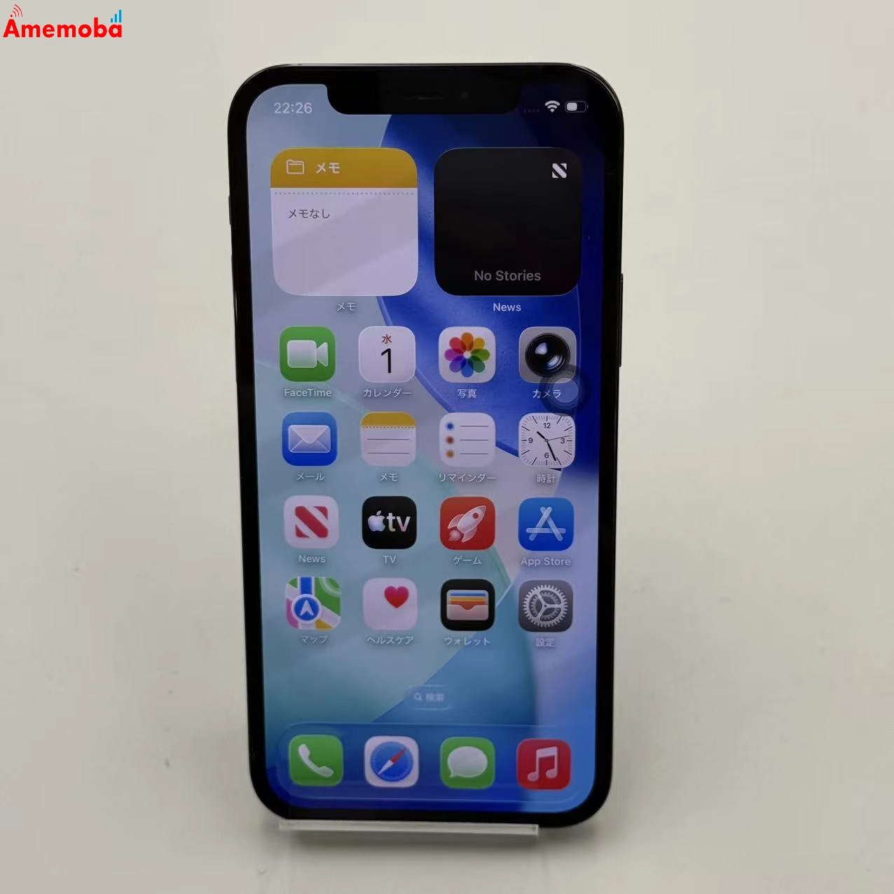 iPhone12 Pro 128GB パシフィックブルー MGM83J/A AU版SIMフリー ジャンク品 au