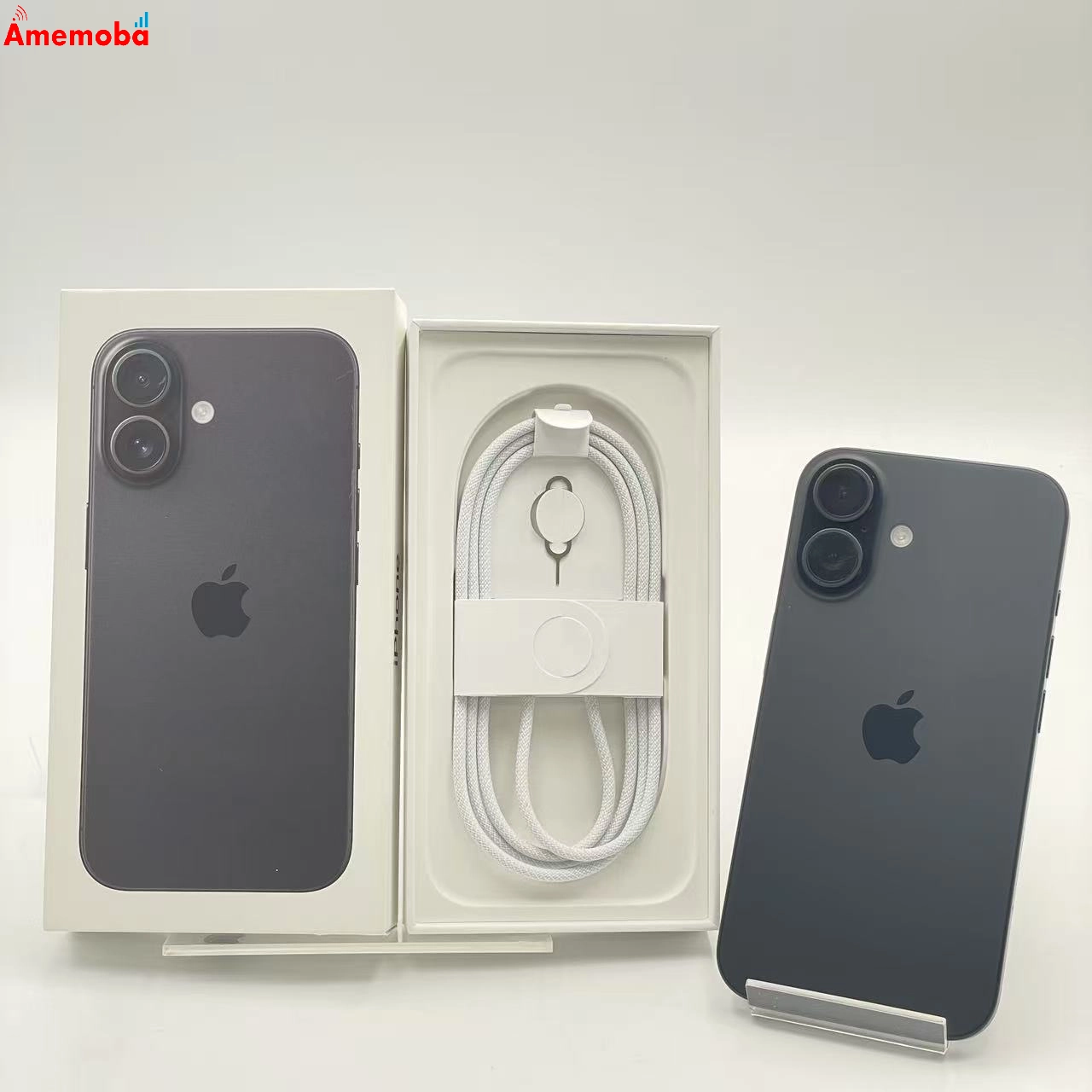 iPhone16 128GB ブラック MYDQ3J/A SoftBank版SIMフリー 新品同様