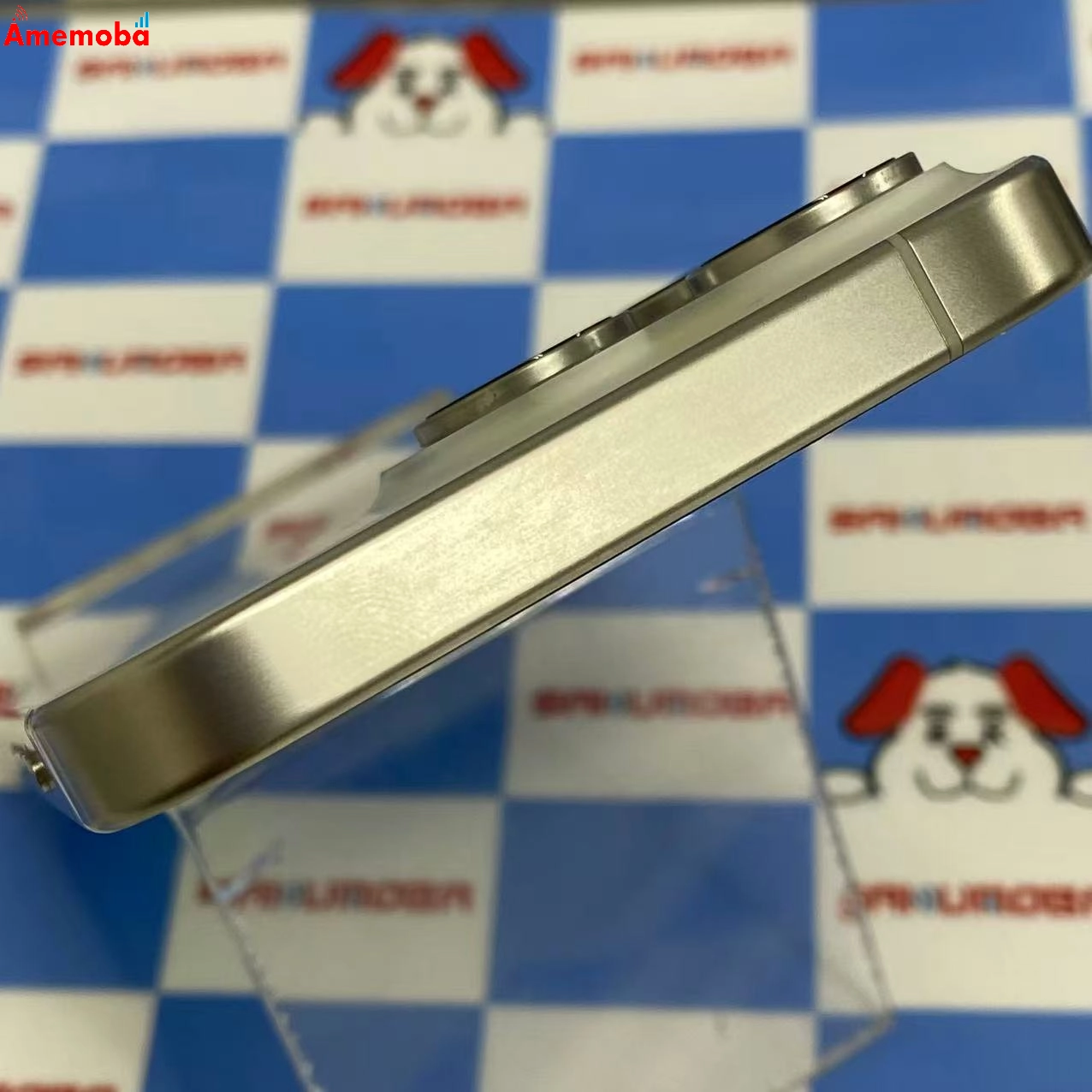 iPhone15 Pro 128GB ホワイトチタニウム MTU83J/A AU版SIMフリー 美品 au