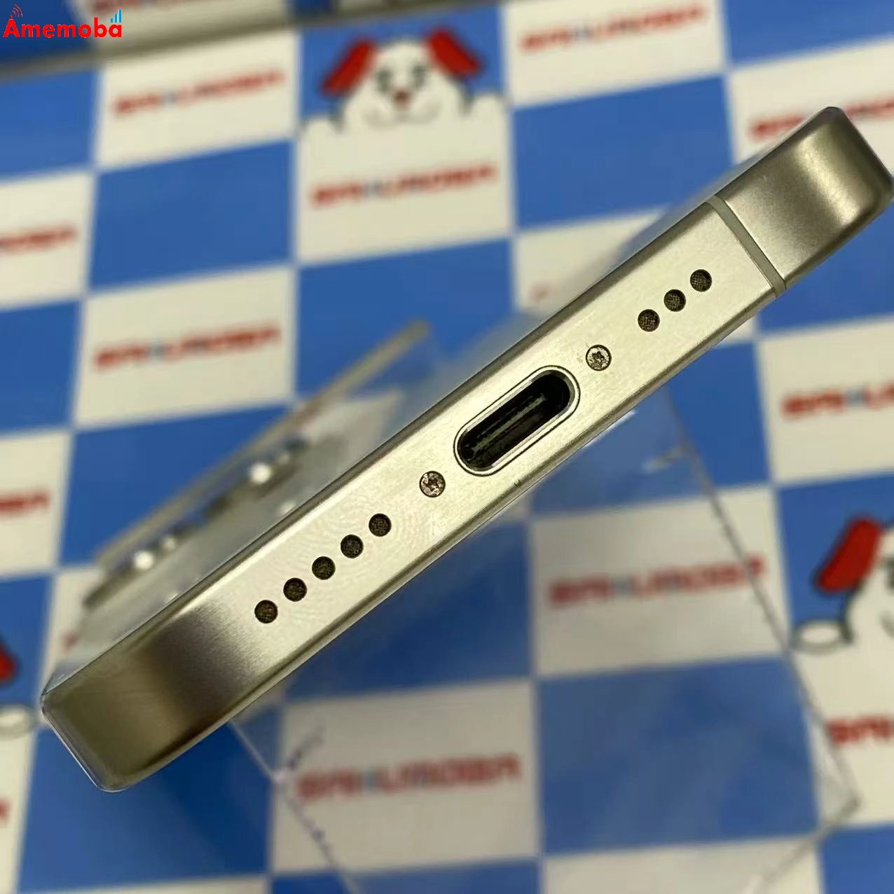 iPhone15 Pro 128GB ホワイトチタニウム MTU83J/A AU版SIMフリー 美品 au