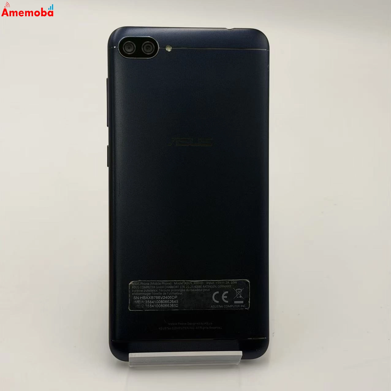 ZenFone 4 Max 32GB ネイビーブラック ASUSX00HD  ストア版SIMフリー