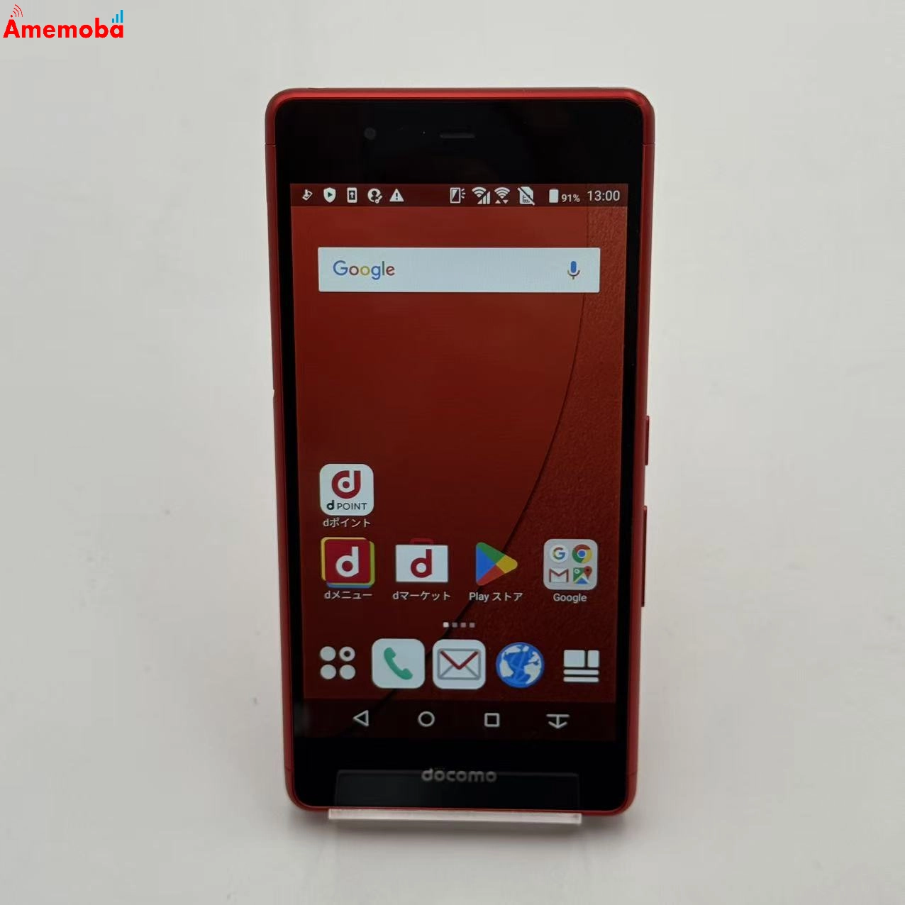 arrows Be 16GB Red F-05J docomo版SIMフリー 極美品