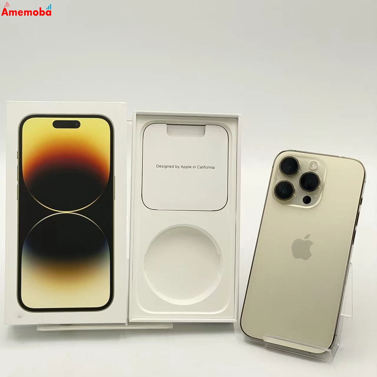 iPhone14 Pro 128GB ゴールド MQ073J/A SoftBank版SIMフリー 美品