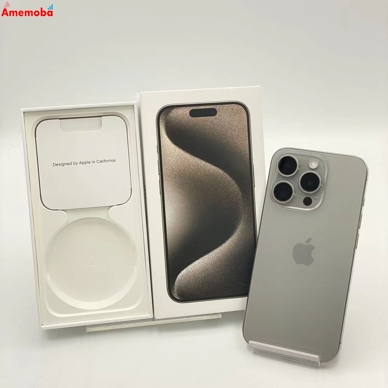 iPhone15 Pro 256GB ナチュラルチタニウム MTUF3J/A 楽天モバイル版SIMフリー 極美品