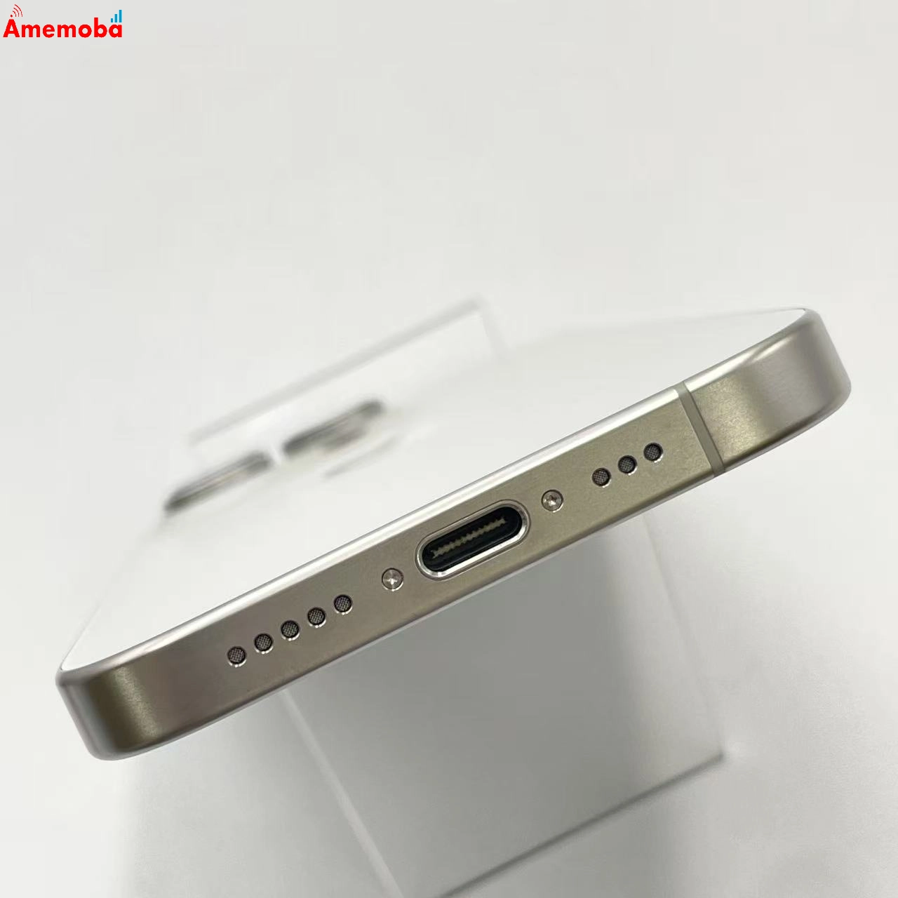 iPhone15 Pro 256GB ホワイトチタニウム MTUD3J/A Apple版SIMフリー 極美品