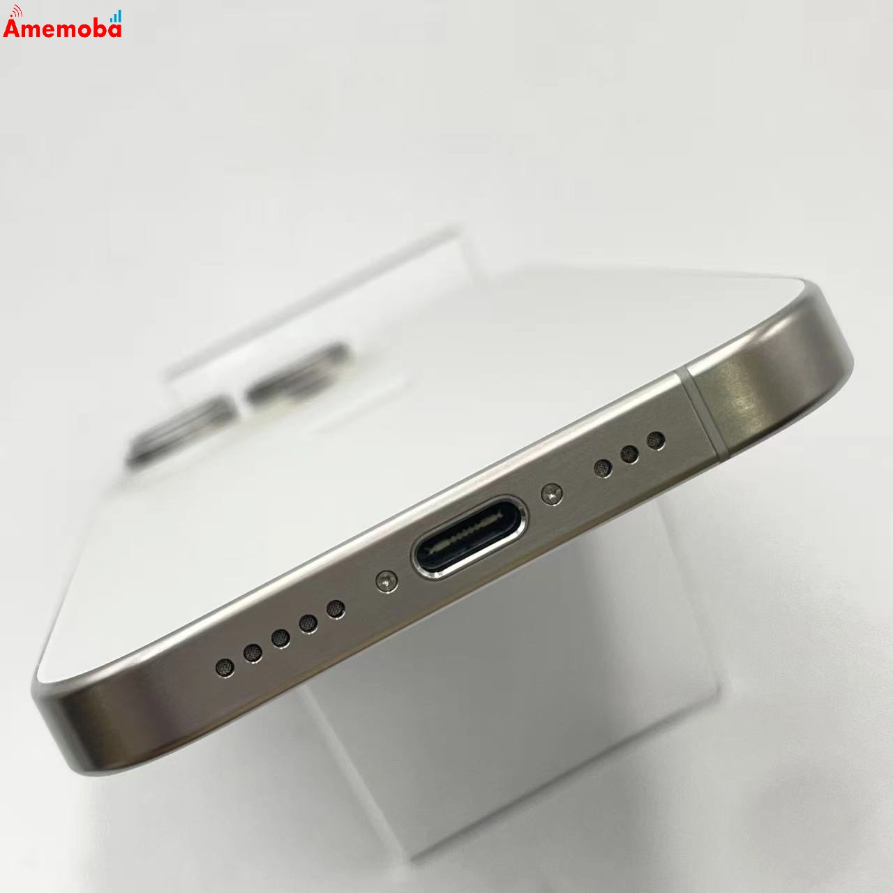 iPhone15 Pro 128GB ホワイトチタニウム MTU83J/A docomo版SIMフリー 新品同様