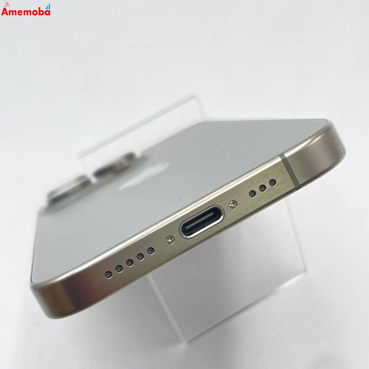 iPhone15 Pro 128GB ナチュラルチタニウム NTU93J/A Apple版SIMフリー 美品