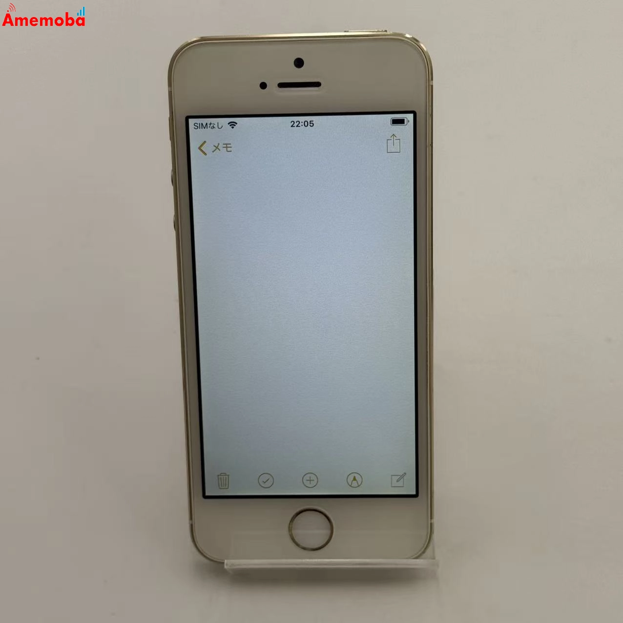 iPhone5s 16GB ゴールド ME334J/A docomo版