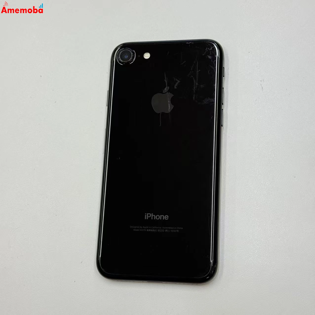 iPhone7 128GB ジェットブラック 3C240J/A AU版SIMフリー au