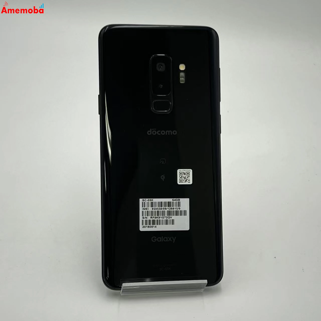 Galaxy S9+ 64GB Titanium Gray SC-03K docomo版SIMフリー 訳あり品
