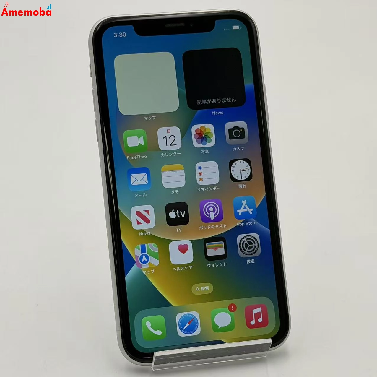 iPhoneXR 64GB ホワイト MT032J/A AU版SIMフリー 美品