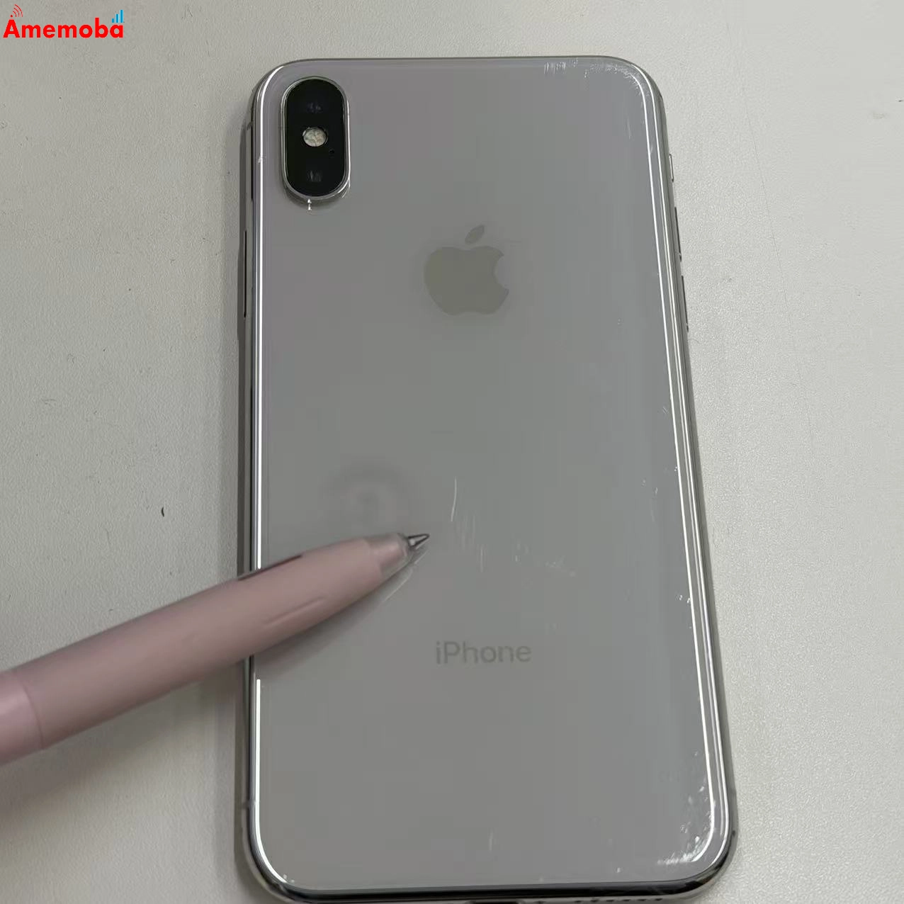 iPhoneX 256GB シルバー NQC22J/A docomo版SIMフリー