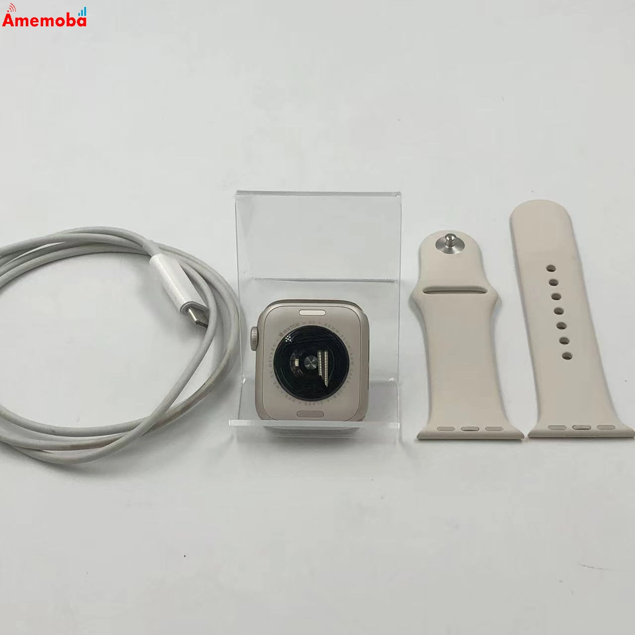Apple Watch SE 第2世代 GPSモデル 40mm 32GB スターライト MXEF3J/A 美品